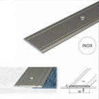30mm Flat Aluminium Door Threshold Strip for Same Level Flooring Transitions