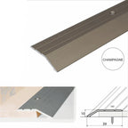 40mm Aluminium Ramp Threshold Strip for Uneven Floor Height Transitions