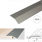 40mm Aluminium Ramp Threshold Strip for Uneven Floor Height Transitions
