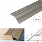 37mm Aluminium Ramp Threshold Strip for Uneven Floor Transitions