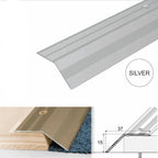 37mm Aluminium Ramp Threshold Strip for Uneven Floor Transitions
