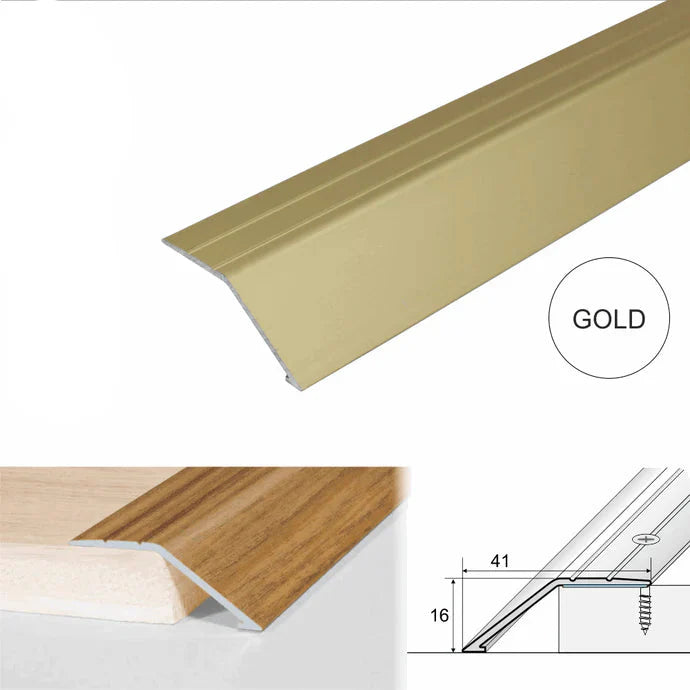 41mm Aluminium Floor Ramp Threshold Strip for Uneven Doorway Transitions