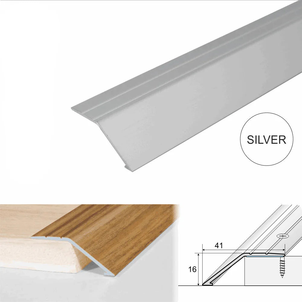 41mm Aluminium Floor Ramp Threshold Strip for Uneven Doorway Transitions