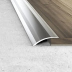 Wood Effect Aluminium Ramp Threshold 41mm – Self Adhesive Floor Transition Trim