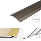 61mm Self Adhesive Aluminium Ramp Threshold Strip for Multi Level Floor Transitions