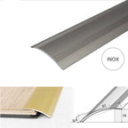 61mm Self Adhesive Aluminium Ramp Threshold Strip for Multi Level Floor Transitions