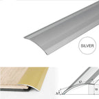 61mm Self Adhesive Aluminium Ramp Threshold Strip for Multi Level Floor Transitions