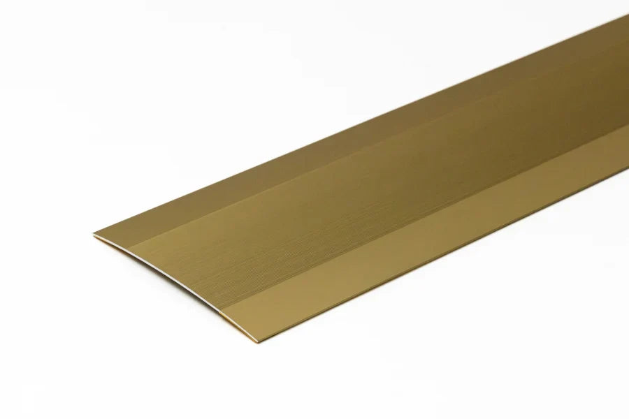 100mm Self Adhesive Aluminium Door Threshold (930mm Length) – Silver, Gold or Champagne