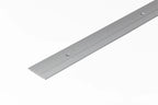 37mm Flat Anodised Threshold Bar, 1 Metre Screw-Fix Aluminium Transition Strip in Champagne, Gold or Silver