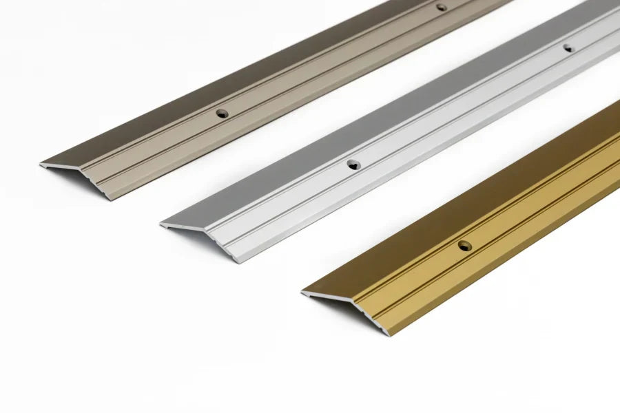 Anodised Aluminium Door Threshold Strip Ramp (45mm x 16mm) – 1m or 2m Length