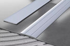 Self-Adhesive Anodised Aluminium Threshold Bar for Level Floors, 38mm x 900mm Transition Strip