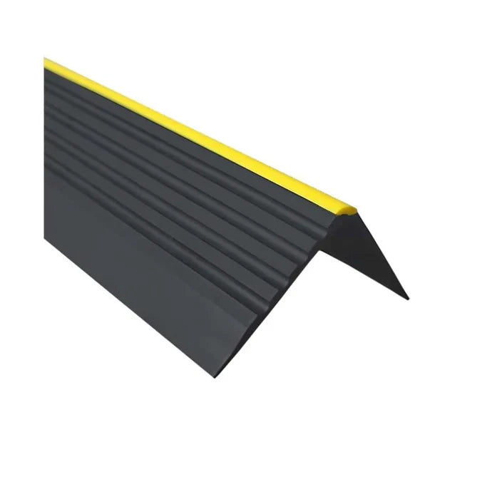 Flexible Anti-Slip PVC Stair Edge 55 x 40mm – Textured Grip for Safe Steps