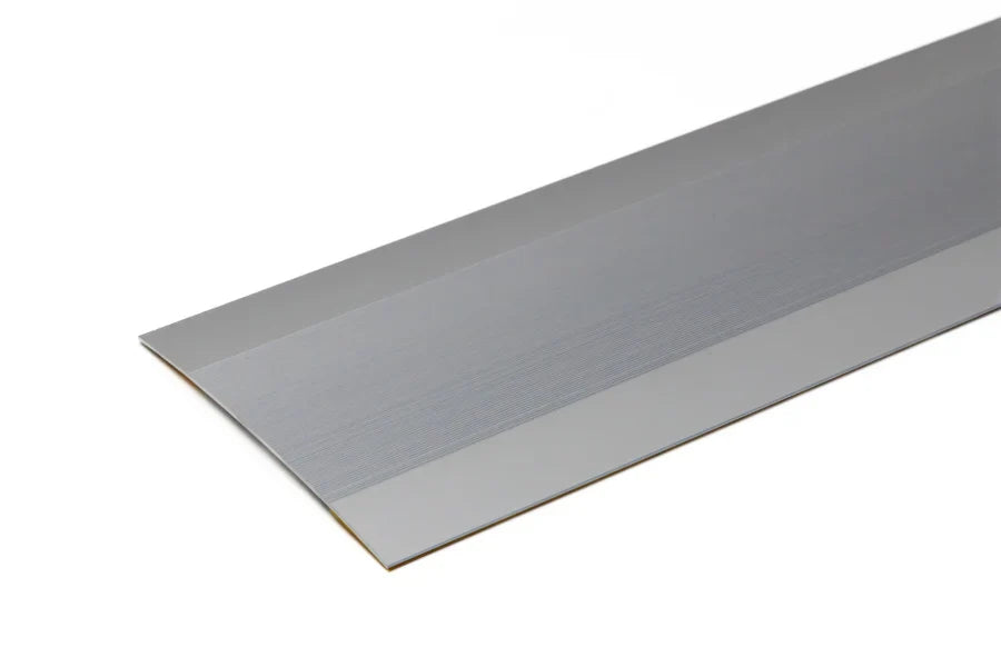 100mm Self Adhesive Aluminium Door Threshold (930mm Length) – Silver, Gold or Champagne