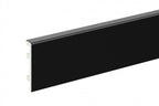 Modern Wall to Floor PVC Skirting Trim 80mm Height – 2.2m Length in Neutral Colours
