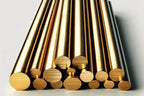 Solid Brass Bar 1m Length – Round Metal Rod for Machining & Turning