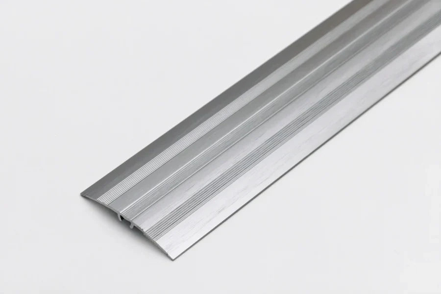 47mm Anodised Aluminium Threshold Strip (930mm) – Self-Adhesive or Dowel Fix Floor Transition Trim