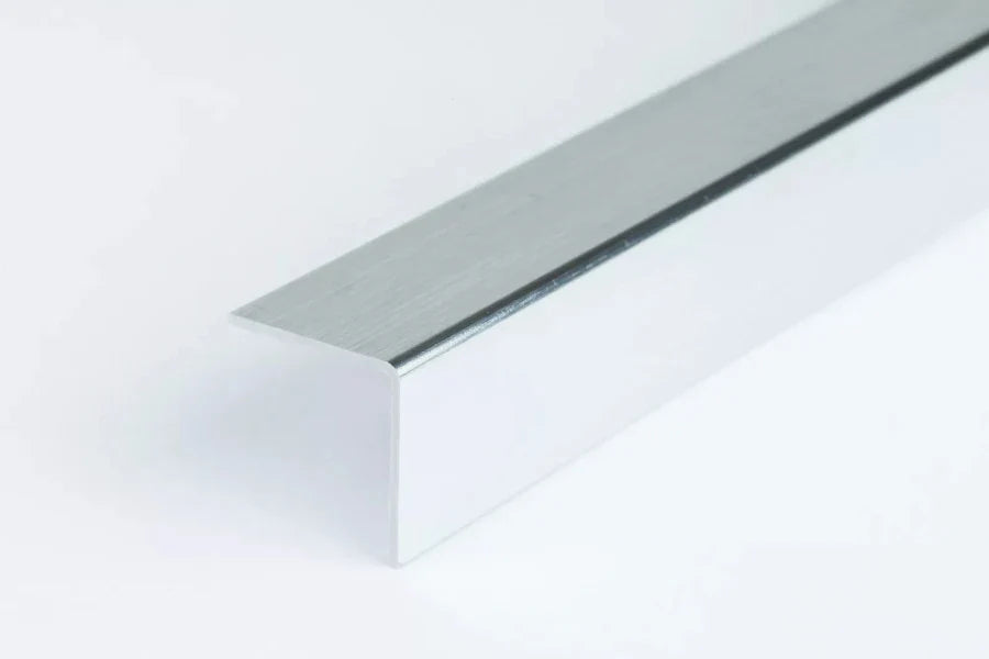 Decorative Gold and Silver PVC Corner Angle Trim for 90° Edges, 1m & 2.48m Lengths