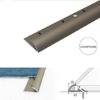 10mm Aluminium Carpet Edge Trim for Vinyl, Laminate & Tile Transitions