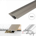 Z-Bar Style 35mm Aluminium Carpet Threshold for Neat Floor Joins