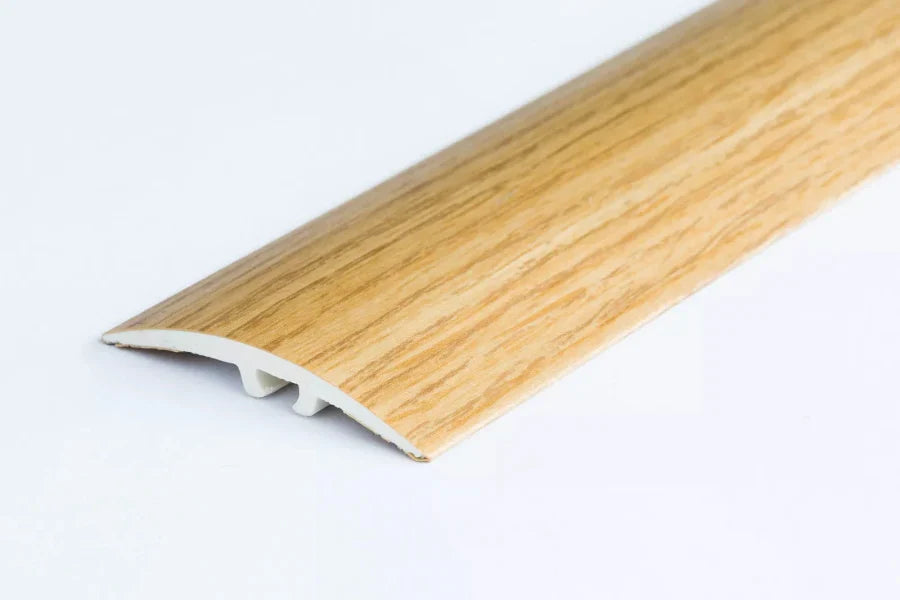 Wood Effect UPVC Floor Transition Strip - 40mm x 900mm Door Threshold Trim