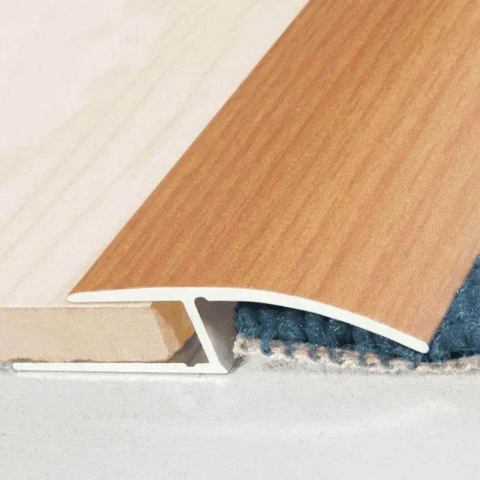 40mm Aluminium Ramp Threshold Strip for Uneven Floor Transitions