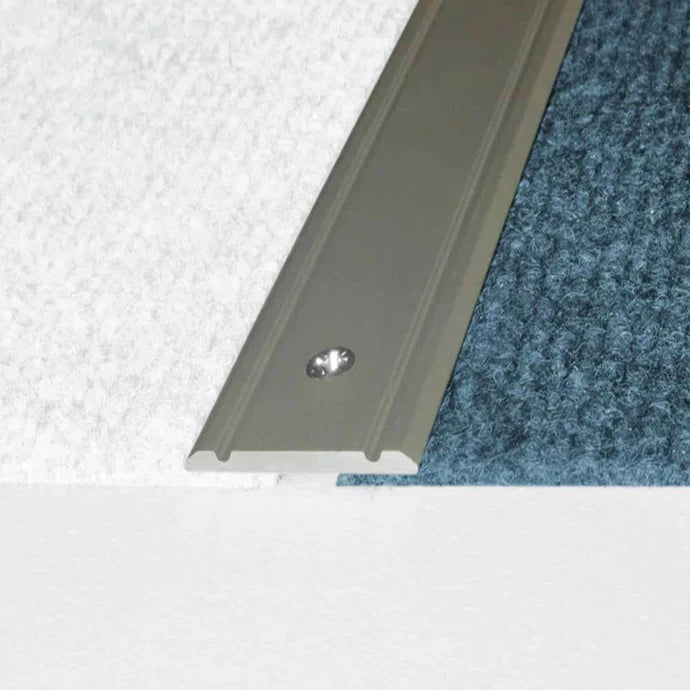 30mm Flat Aluminium Door Threshold Strip for Same Level Flooring Transitions