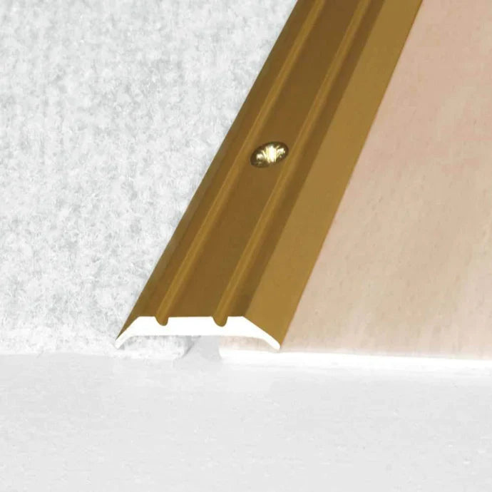 25mm Flat Aluminium Floor Threshold Strip for Same Level Transitions