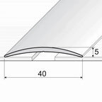 40mm Flat Aluminium Self Adhesive Threshold Strip for Same Level Floor Joins
