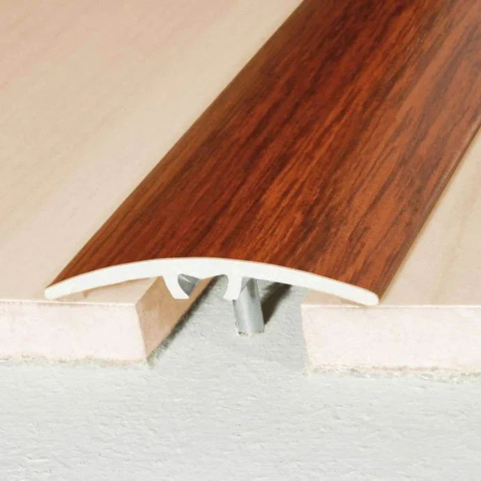 40mm Aluminium Floor Threshold with Concealed Fixings for Doorway Transitions