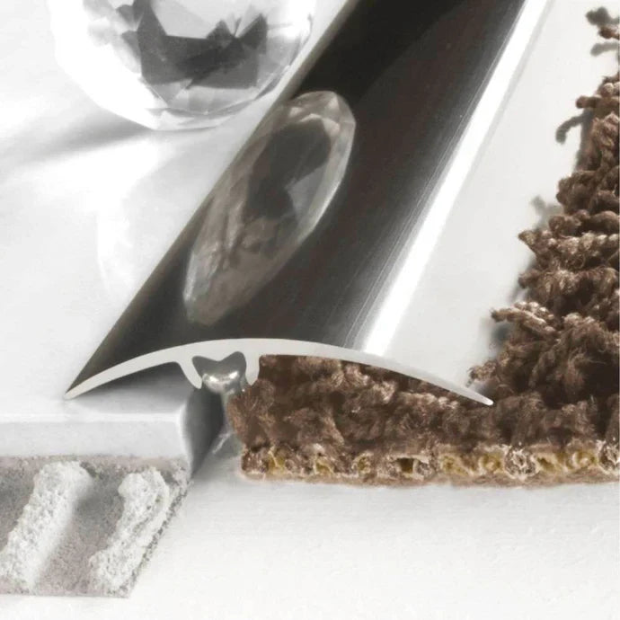 50mm Aluminium Door Threshold Strip for Floor Height Differences up to 18mm