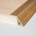 Self Adhesive Wood Effect Floor Ramp 41mm – Aluminium Door Threshold for Uneven Levels