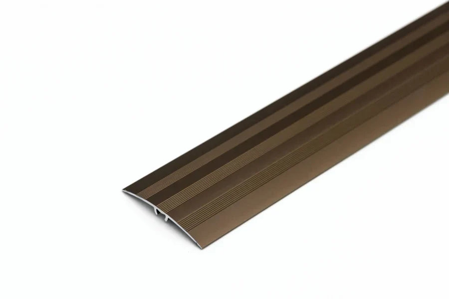 47mm Anodised Aluminium Threshold Strip (930mm) – Self-Adhesive or Dowel Fix Floor Transition Trim