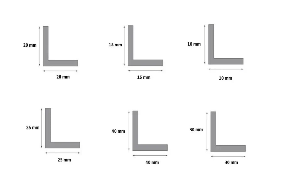 Wood-Look PVC Corner Trim for 90° Edges – 2.5m Length