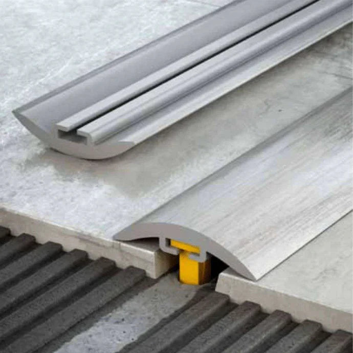 30mm PVC Wood Effect Door Threshold – Concealed Fix Floor Transition Strip