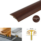 30mm PVC Wood Effect Door Threshold – Concealed Fix Floor Transition Strip