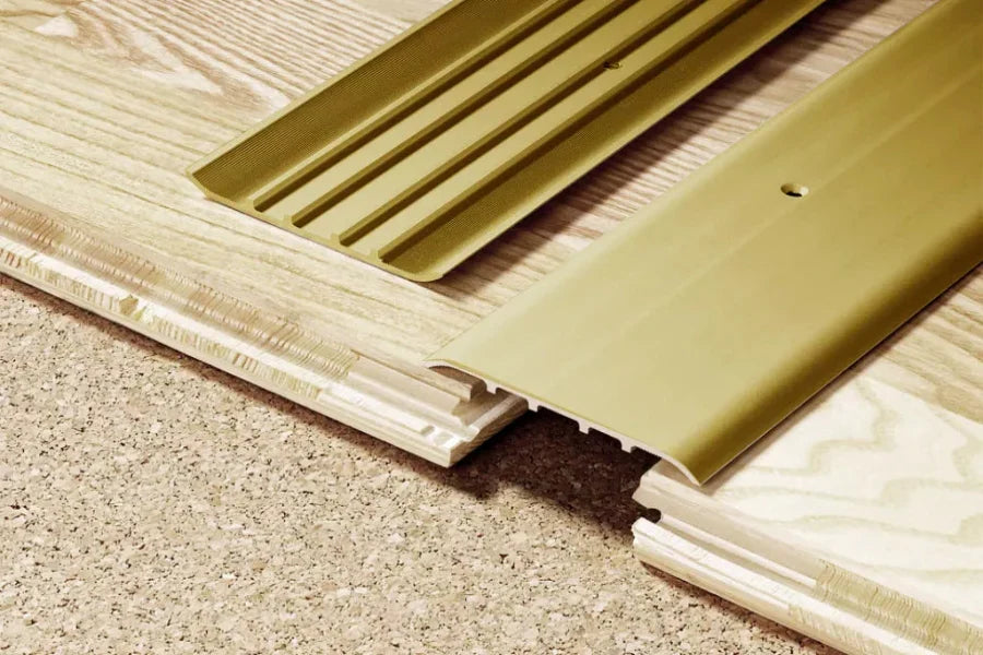 80mm Low-Profile Self Adhesive Aluminium Door Threshold Strip (1000mm or 2000mm) – Anodised Finish