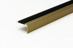Anodised Aluminium Stair Nosing with Anti-Slip Rubber – 46mm x 30mm – 1.2m & 2.4m Lengths
