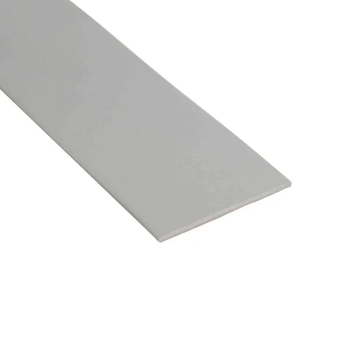 70 x 40mm Bullnose Aluminium Stair Nosing with Ribbed Anti-Slip Insert
