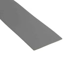 71 x 55mm Wide Bullnose Aluminium Stair Nosing with Anti-Slip PVC Insert