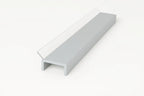 Light Grey PVC Kickboard Edge Seal for 18mm Plinth Panels