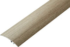 47mm Wood-Effect Aluminium Threshold Trim (930mm) – Self-Adhesive Door Strip for Laminate Joins