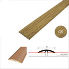 30mm PVC Wood Effect Flat Door Threshold – Self Adhesive Floor Transition Strip