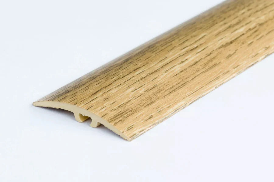 Wood Effect UPVC Floor Transition Strip - 40mm x 900mm Door Threshold Trim