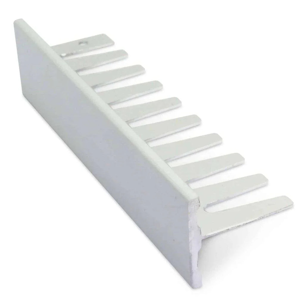 Reversible Aluminium Stair Trim for 10mm & 12mm Tiles – Straight & Curved Edges