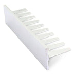 Reversible Aluminium Stair Trim for 10mm & 12mm Tiles – Straight & Curved Edges