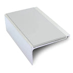 Aluminium Stair Nosing 60 x 32mm Heavy Duty Edge Trim with Grooved Anti‑Slip Edge Trim