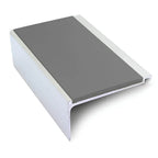 Aluminium Stair Nosing 60 x 32mm Heavy Duty Edge Trim with Grooved Anti‑Slip Edge Trim