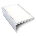 Tredsafe Rakeback Aluminium Stair Nosing with Anti-Slip Insert - 63 x 32mm