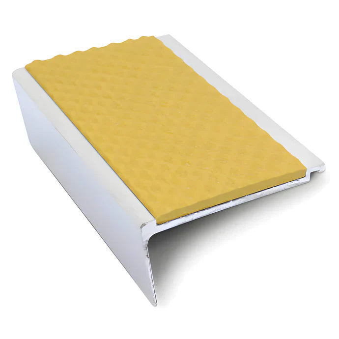 Tredsafe Rakeback Aluminium Stair Nosing with Anti-Slip Insert - 63 x 32mm