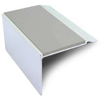 72 x 55mm Aluminium Stair Edge with Non-Slip Grip for High-Traffic Areas